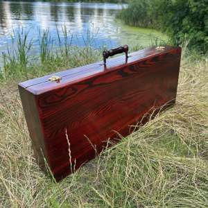 Набір шампурів у дерев'яному кейсі з 48 предметів