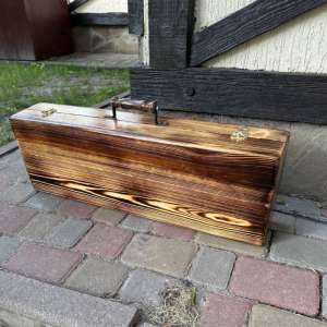 Набір шампурів у дерев'яному кейсі з 27 предметів