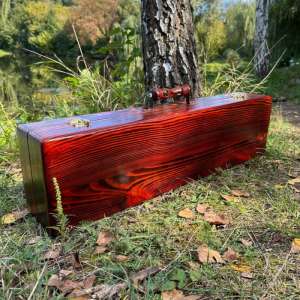 Набір шампурів у дерев'яному кейсі з 18 предметів