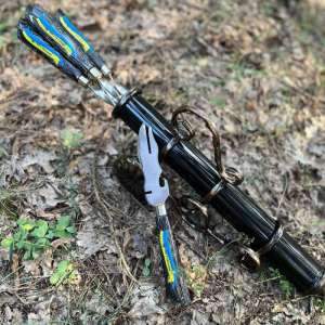 Набір-гармата (Набір шампурів та виделка-ніж в гарматі)