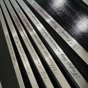 Гравірування на шампурах