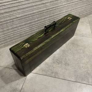 Набір шампурів у дерев'яному кейсі з 24 предметів